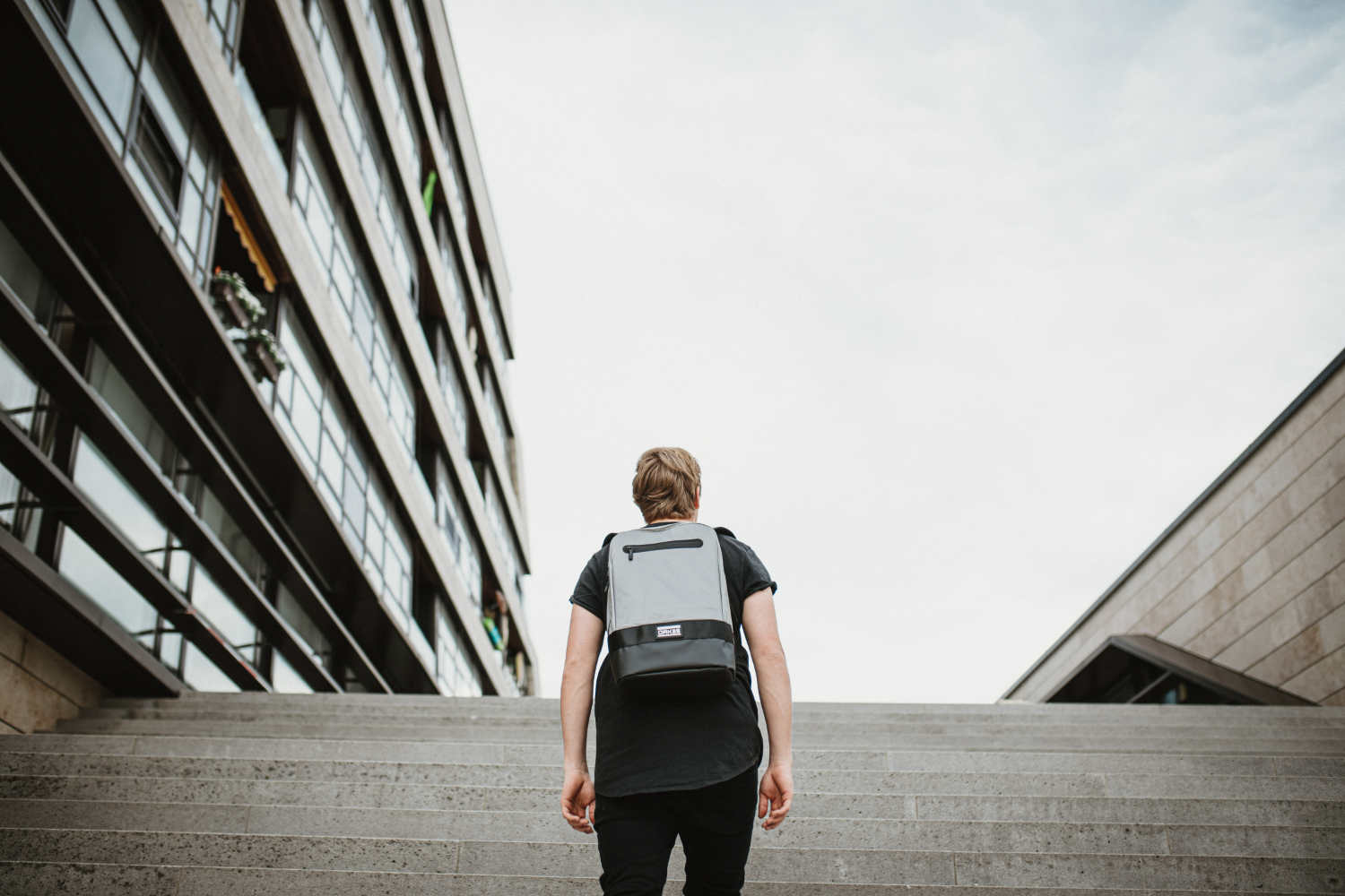 City Rucksack für Fahrradfahrer mit reflektierender Oberfläche | OAK25