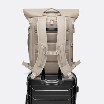 rolltop reiserucksack Luminite Rolltop reflektierend für Damen & Herren