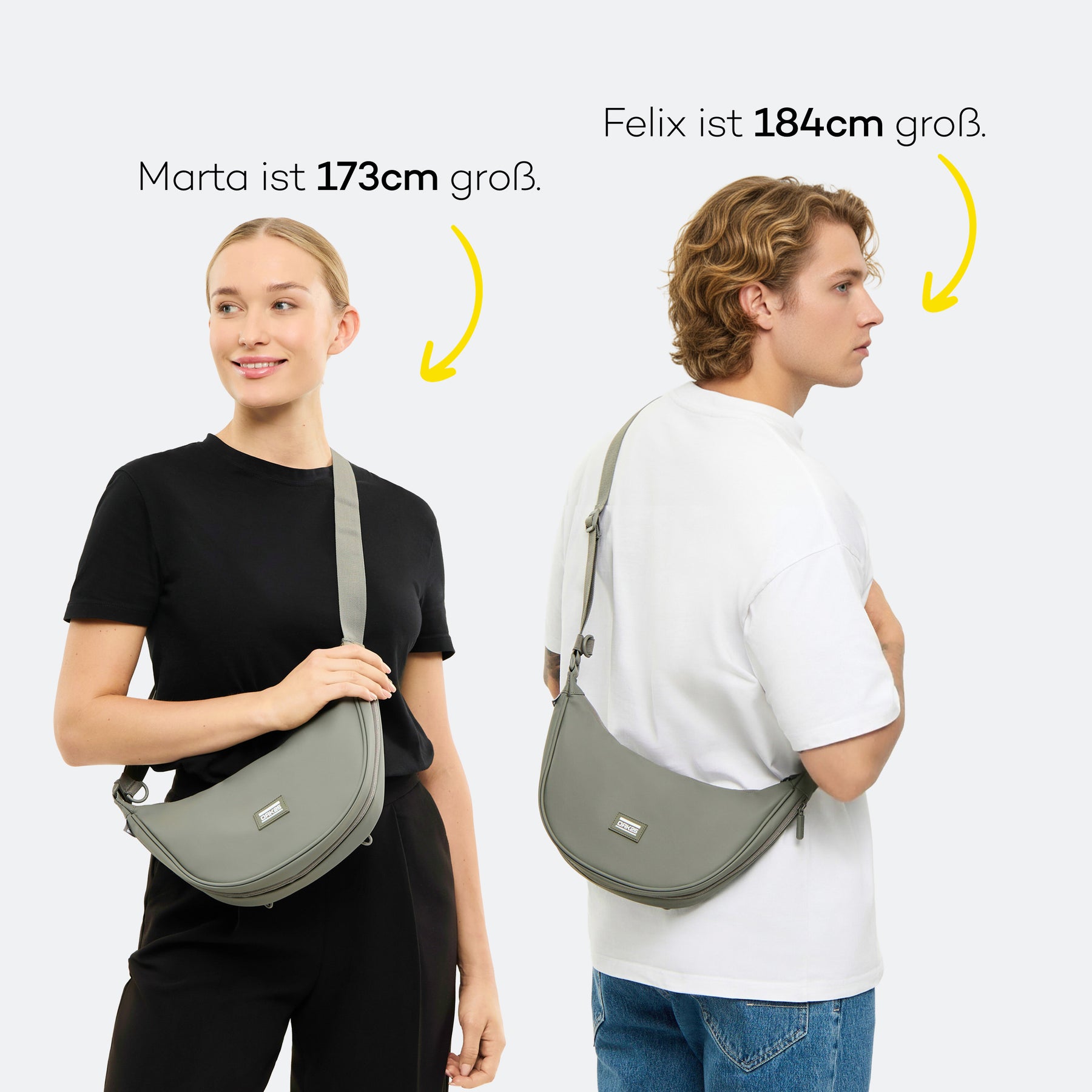 Everyday Half Moon Bag