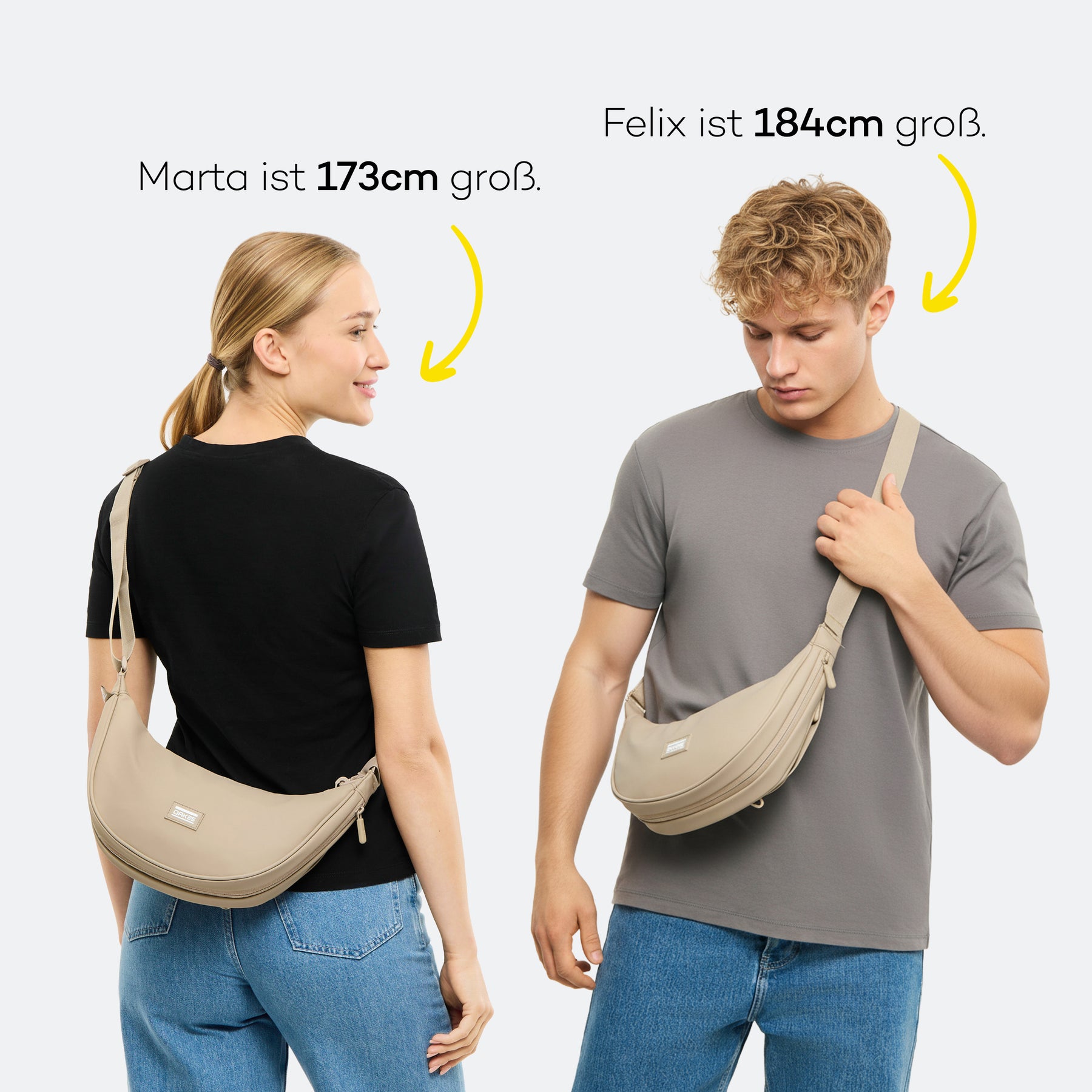 Everyday Half Moon Bag